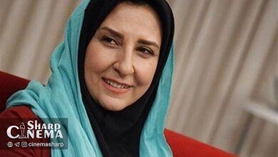 مرجانه گلچین مشغول بازی در یک سریال شبکه نمایش خانگی