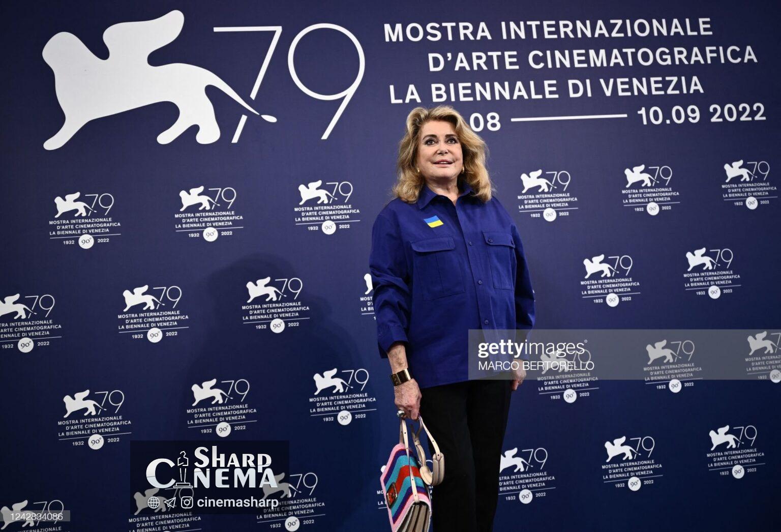 کاترین دنو به عنوان برگزیده جایزه افتخاری جشنواره ونیز شد