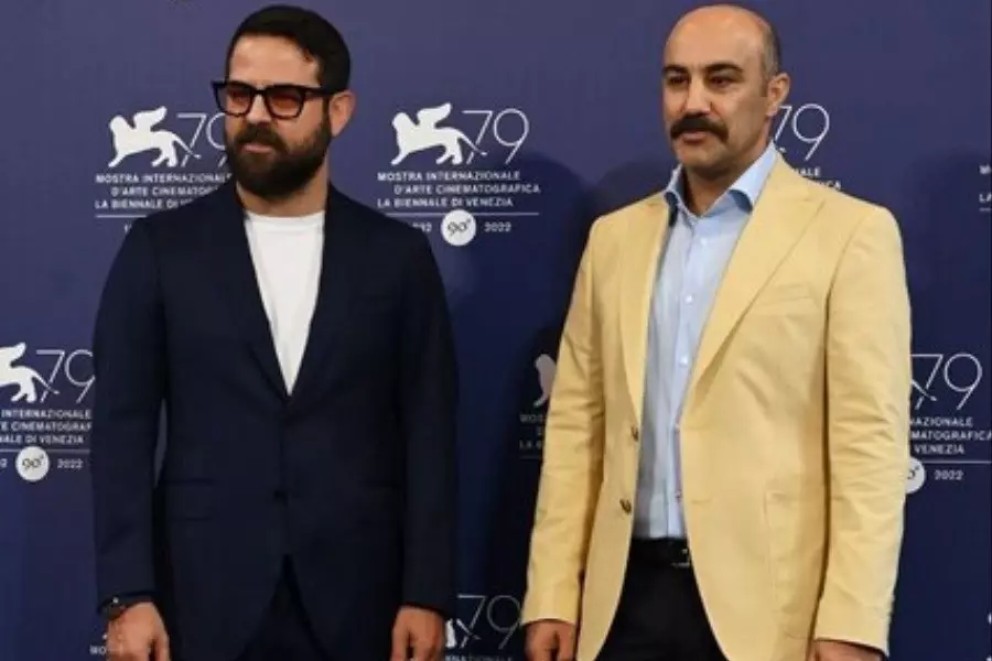 هومن سیدی و محسن تنابنده در جشنواره ونیز