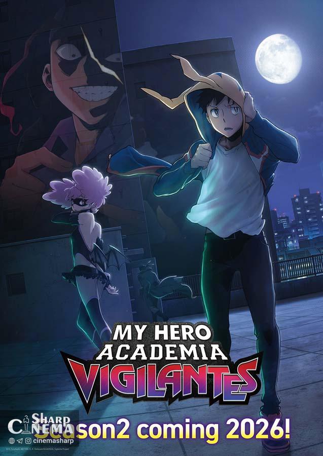 فصل دوم انیمه My Hero Academia: Vigilantes در سال ۲۰۲۶ می‌آید