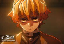 ویژوال جدید انیمه Demon Slayer: Infinity Castle نبرد زنی‌تسو و کایگاکو