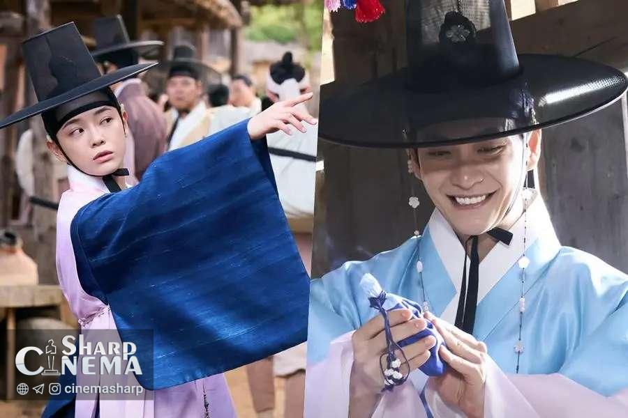 قرار عاشقانه بازیگران Moon River بیرون از کاخ