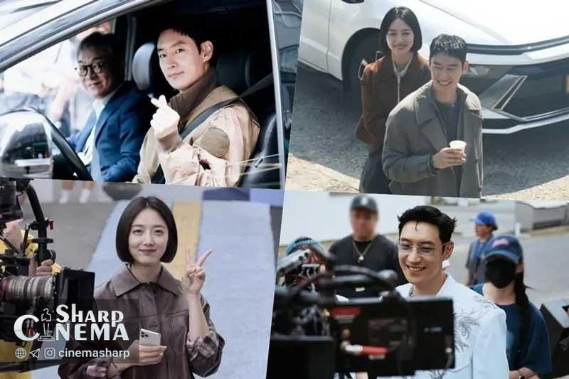 پشت‌صحنه صمیمی بازیگران Taxi Driver 3 منتشر شد