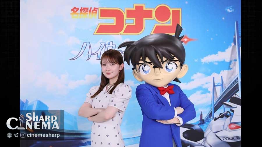 حضور می هاتا در فیلم کارآگاه کونان Fallen Angel