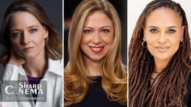 جودی فاستر در همایش تاریخ زنان واشنگتن سخنرانی میکند