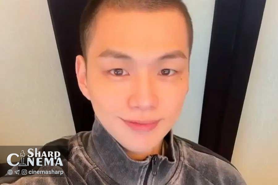 کانگ دنیل با مدل موی جدید راهی سربازی شد