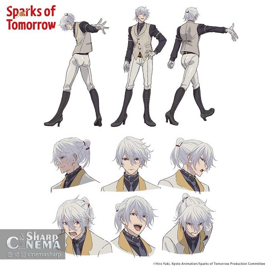 معرفی صداپیشگان جدید انیمه Sparks of Tomorrow
