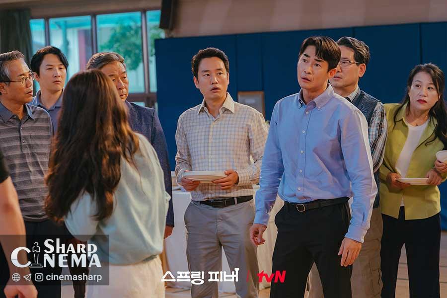 غافلگیری جشنواره روستایی برای زوج سریال تب بهاری